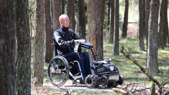 Swiss Trac - ekstra motor til kørestol
